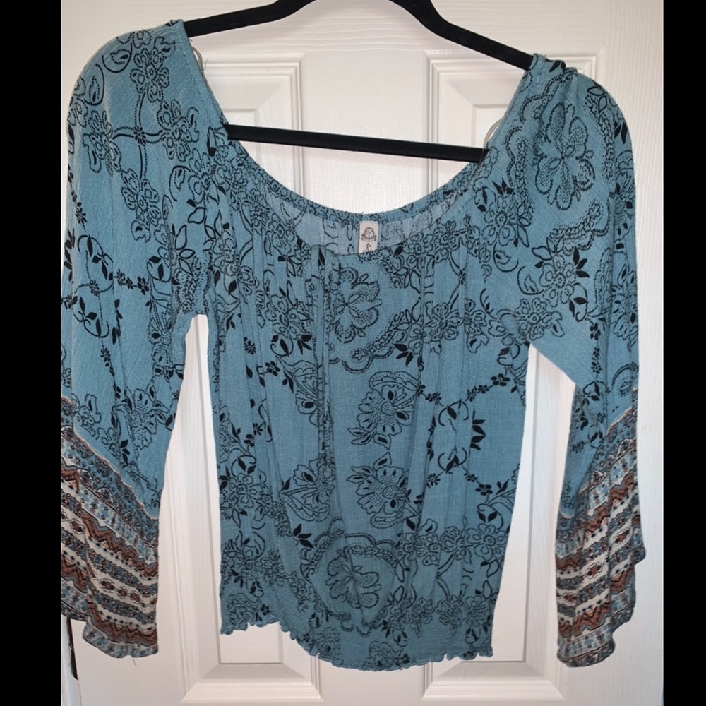Blue long sleeve